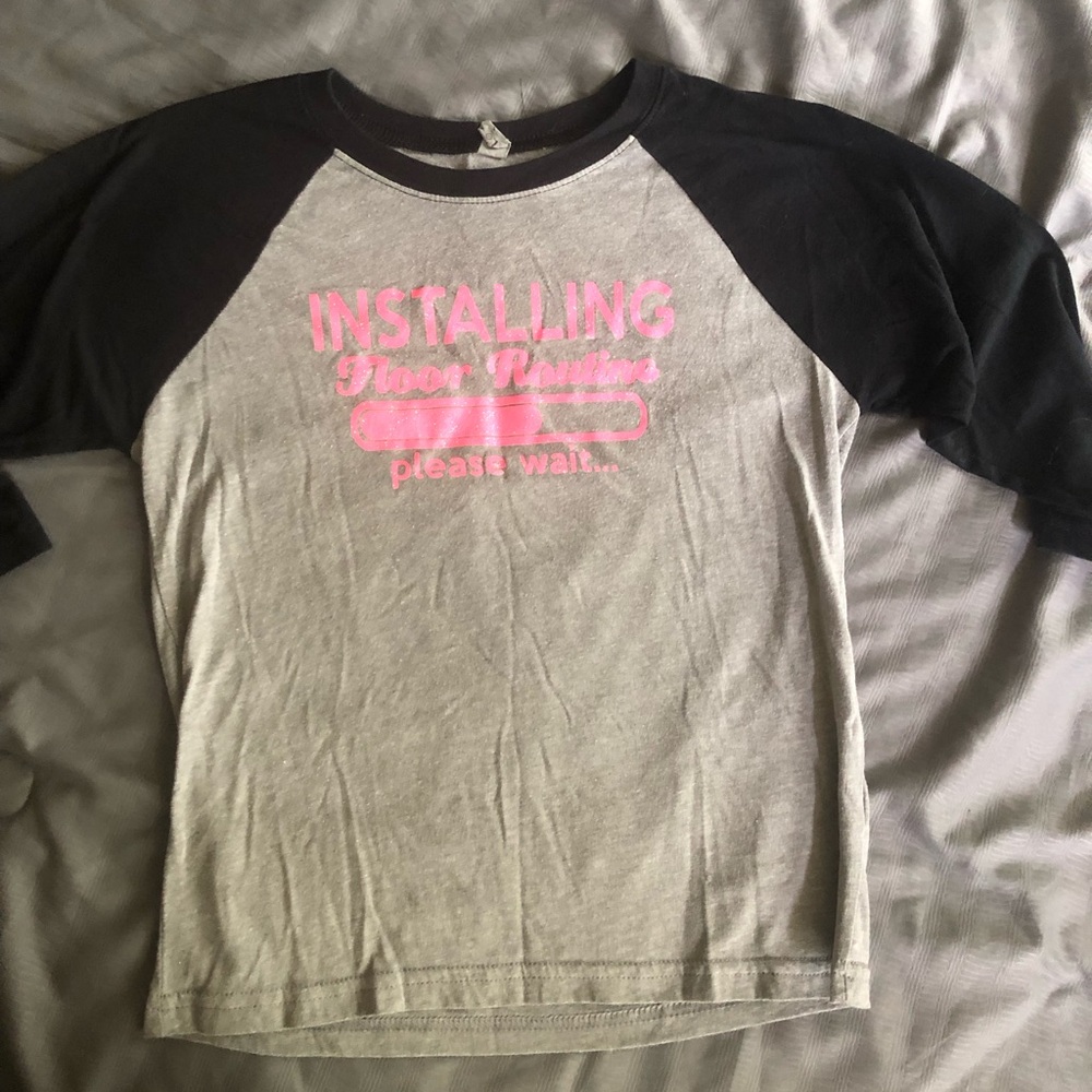 Girls Gymnastics Floor Shirt size Medium
